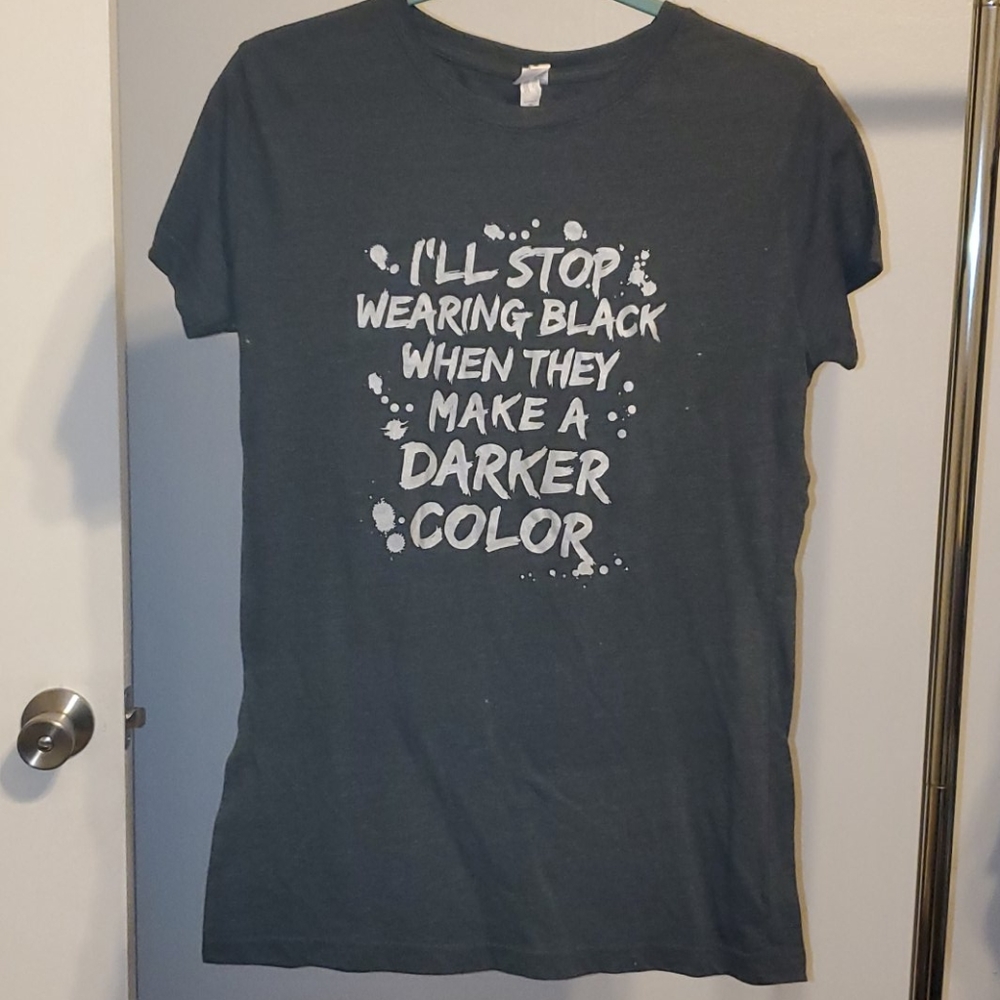 Dark Gray Punny Tshirt